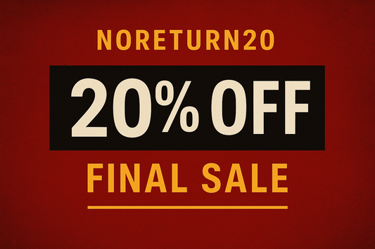 Introducing NORETURN20: Maximum Savings for Confident Shoppers