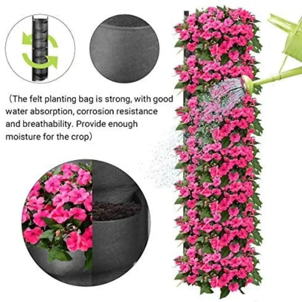 π± Vertical Hanging Garden Flower Pots