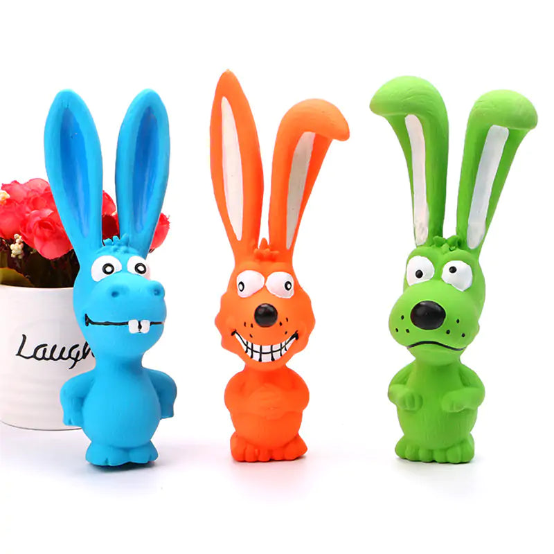 🔊: Chew Sound Bite Resistant Pet Toys - Interactive Squeaky Fun