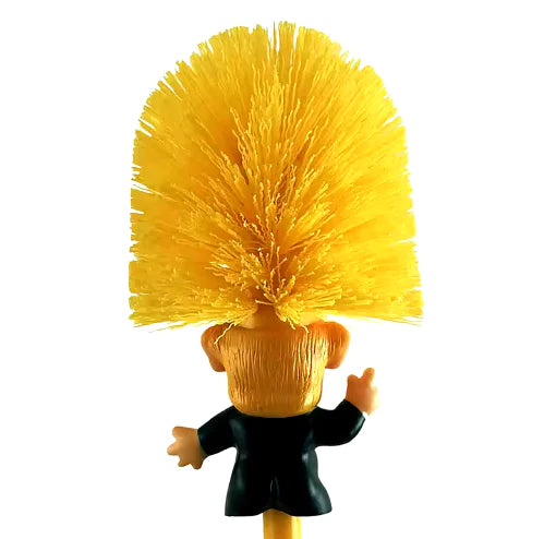 π½ Donald Trump Toilet Brush - Novelty Bathroom Cleaning Tool