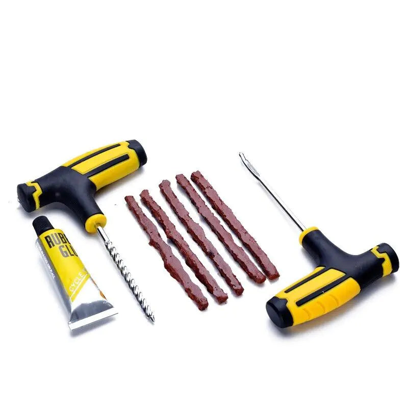 π§ 68-Piece Tire Repair Kit - DIY Flat Tire Fix for Car Truck Motorcycle