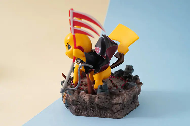 🎮: Pikachu Cosplay Figure - Naruto Hidan Model Toy