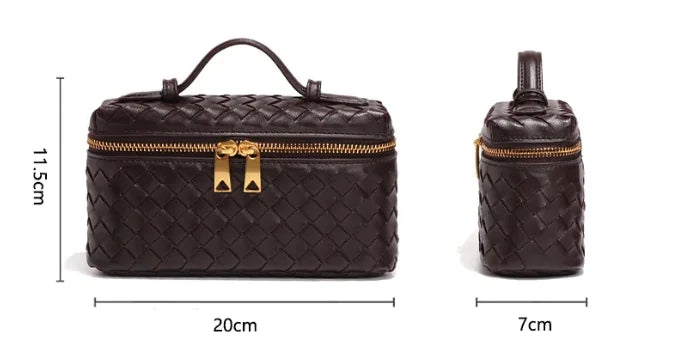 🧺: Woven Box Bag