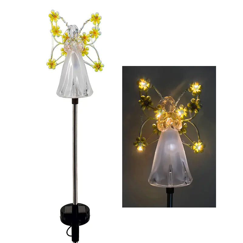 ๐ผ Solar Angel Garden Lights - LED Outdoor Memorial & Decorative Lighting