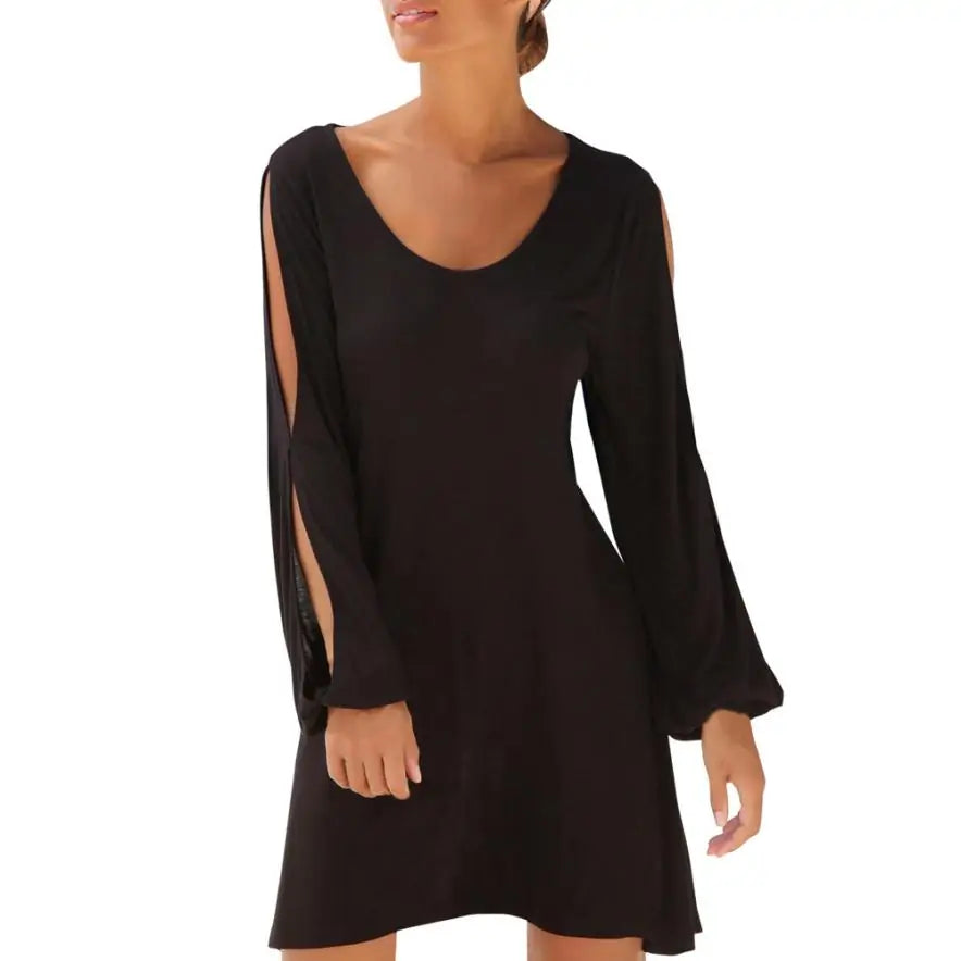 👗: Breezy Beach Mini Dress - Casual Summer Resort Style