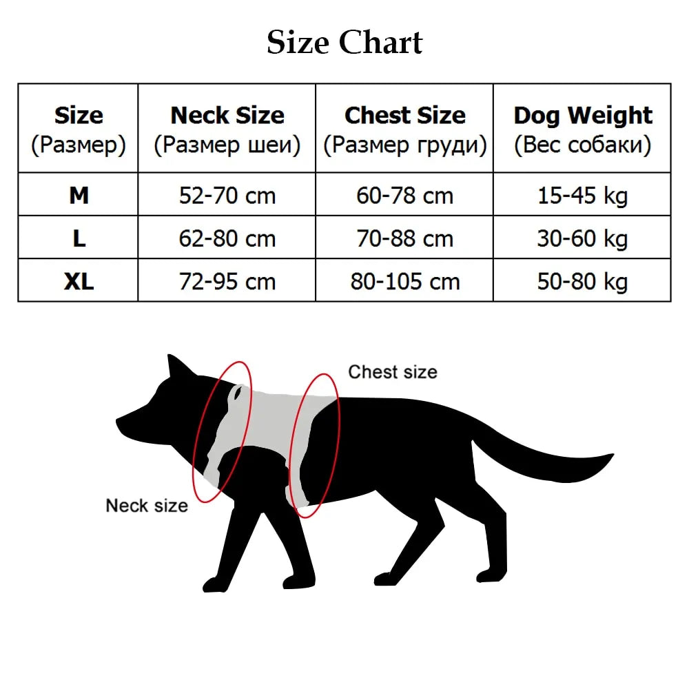 π Tactical Dog Harness with Handle - Heavy Duty Nylon Harness & Bungee Leash
