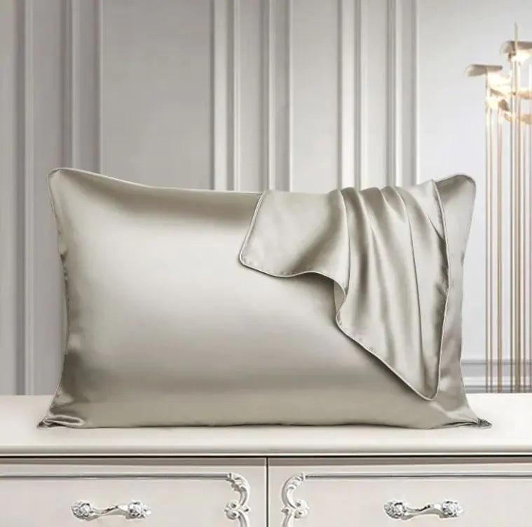 🌟: Pure Silk Pillowcase - Natural Beauty Sleep Enhancement