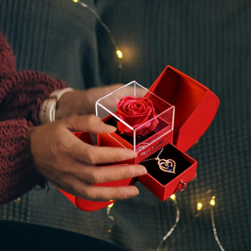 🎄: Christmas Jewelry Box Necklace