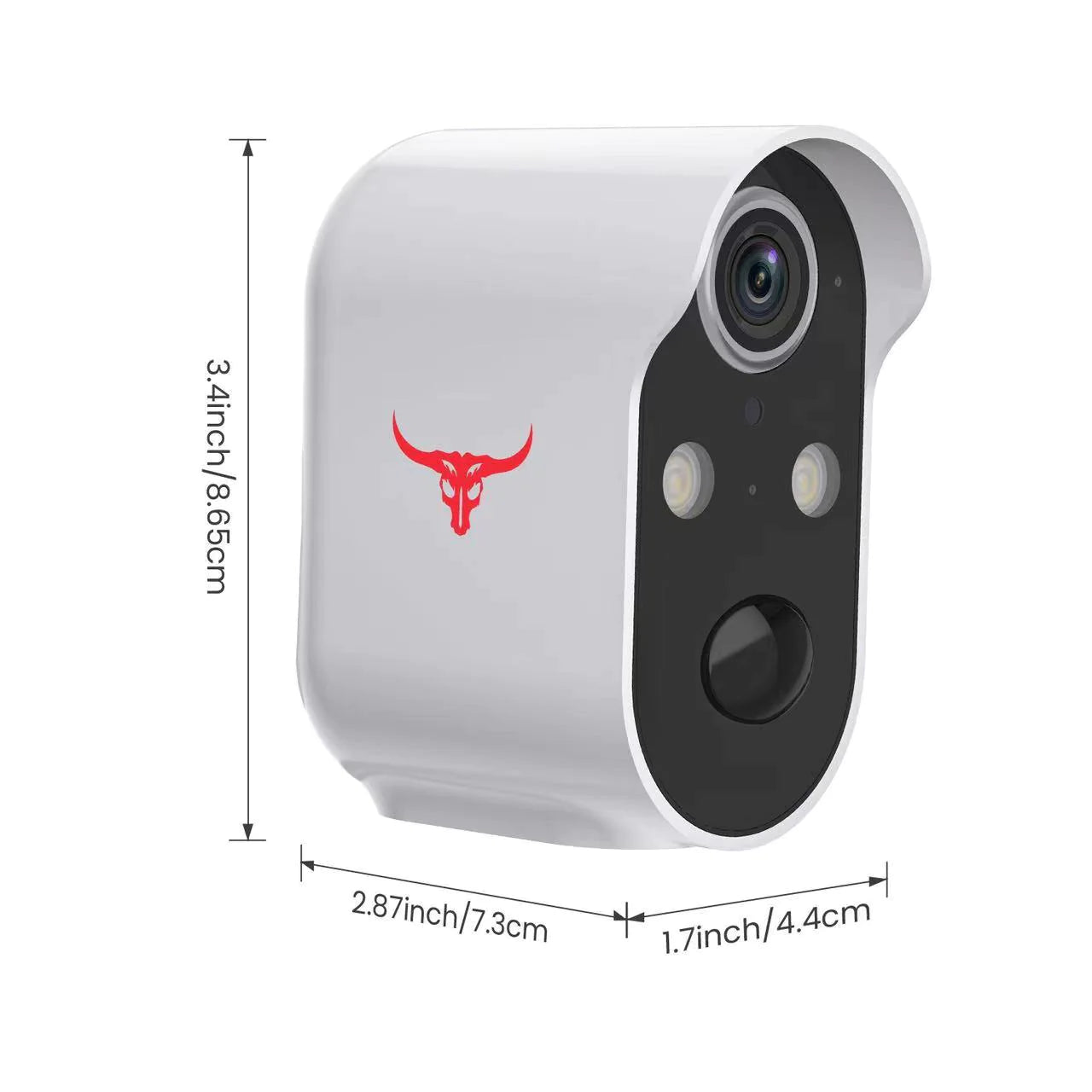 π Wireless Security Camera - Professional Home Surveillance with Night Vision