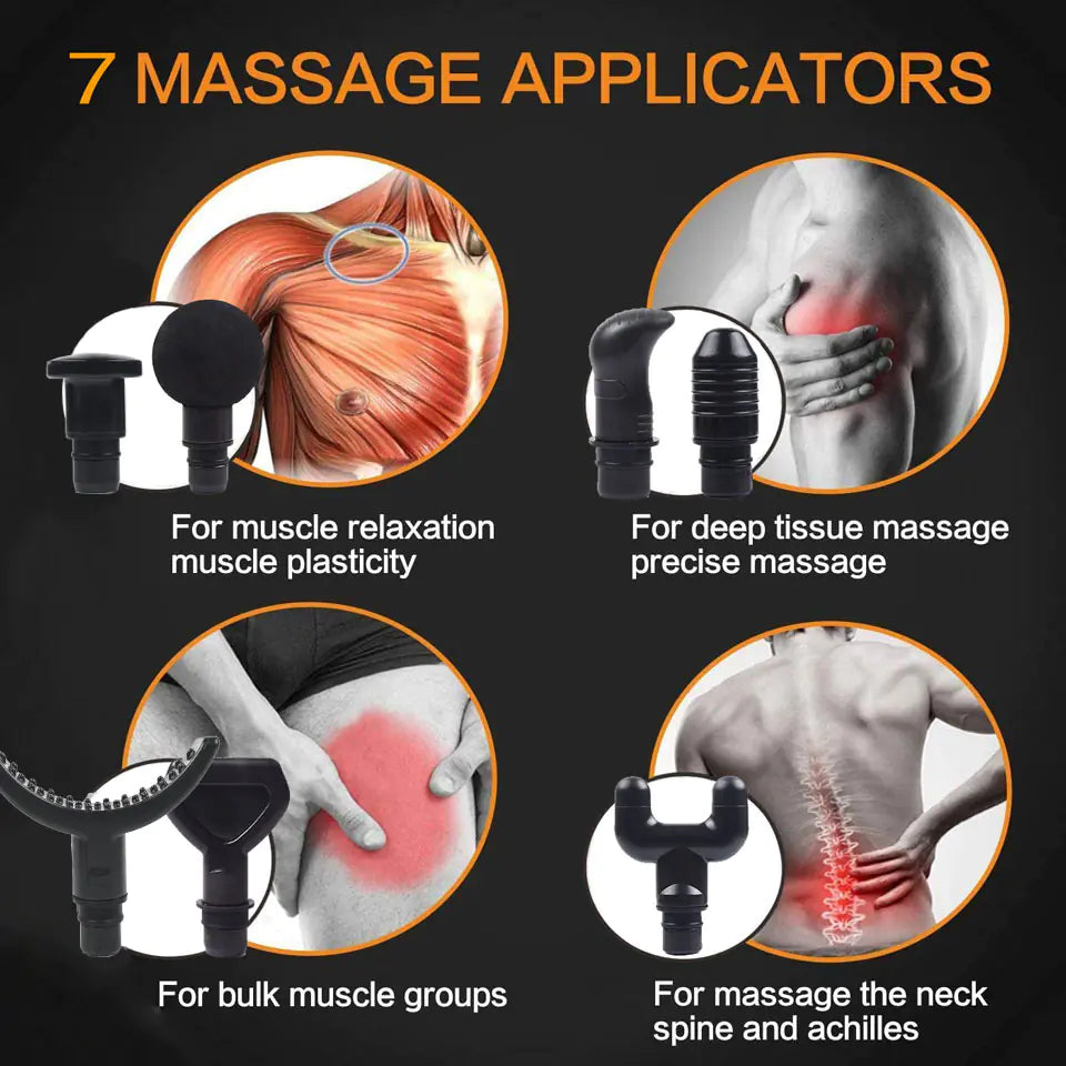 β‘ Electric Muscle Gun Massager - Premium Therapeutic Recovery Tool