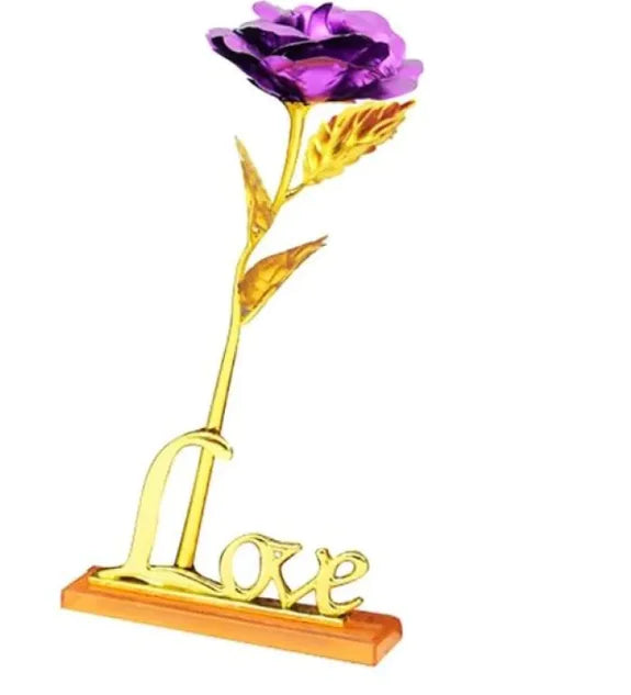 🌹: 24K Gold Rose