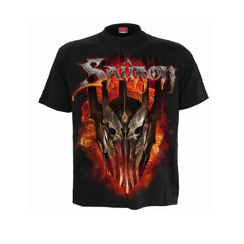 💀: 3D Skull Trendy T-Shirt - Bold Gothic Design