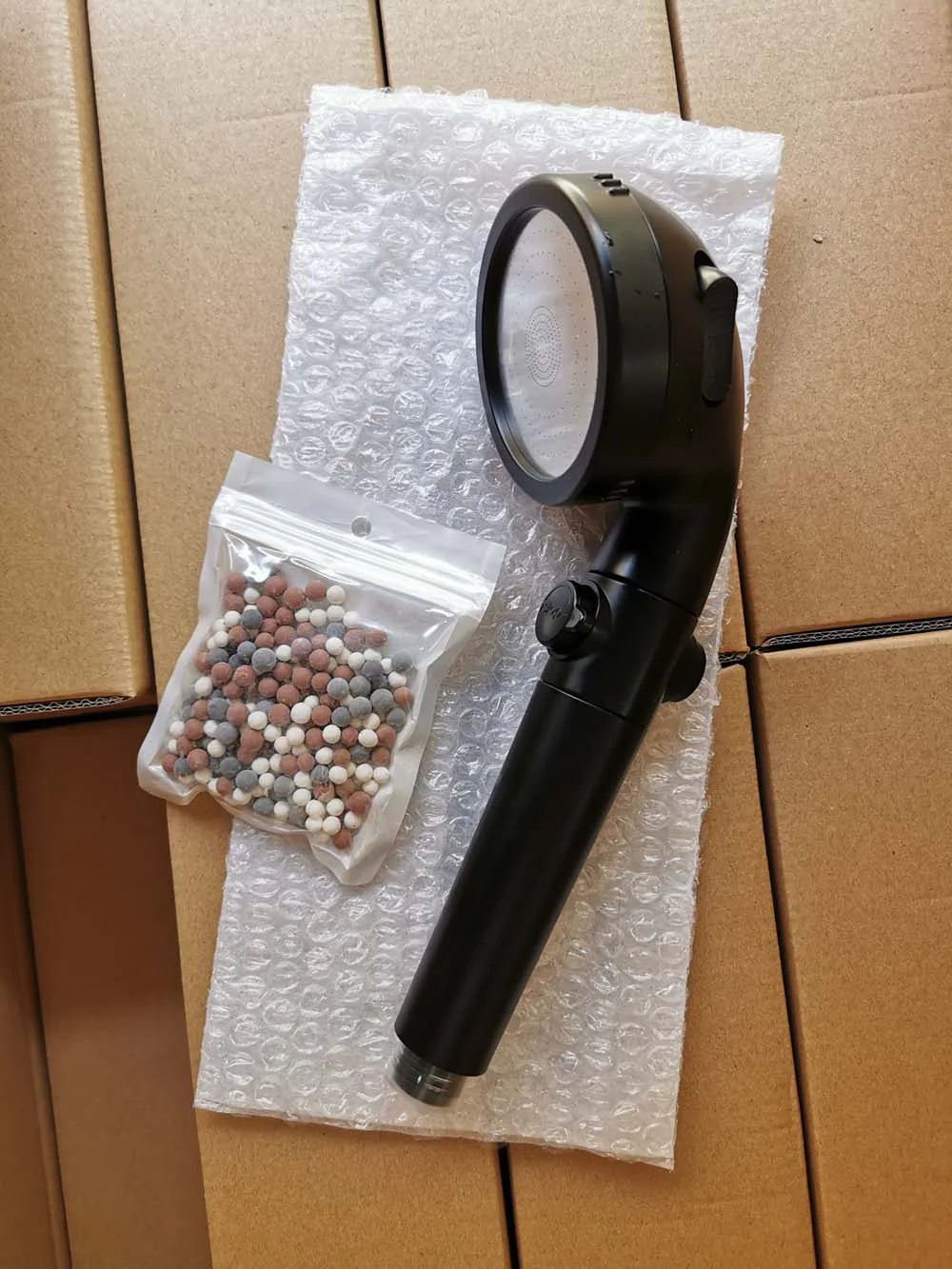 🚿 High-Pressure Negative Ion Shower Head - Wellness Water Technology