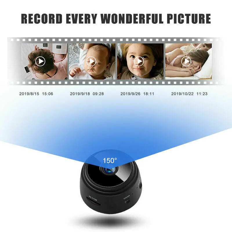 πΉ Mini Wireless Hidden Camera - WiFi IP Home Security DVR with Night Vision 1080P