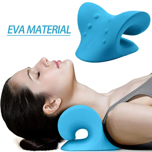 π: Neck Stimulator Pillow Massager - Therapeutic Sleep Support Device