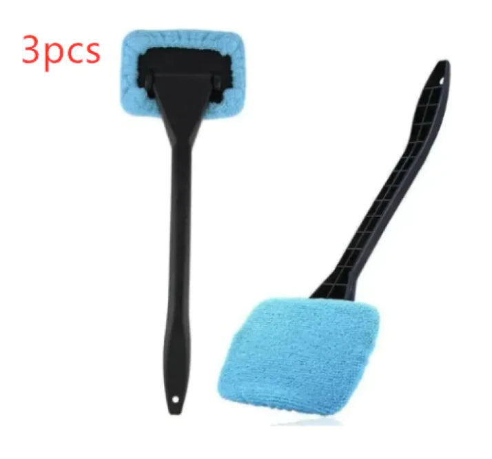 🚗 Car Window Brush - Professional Cleaning Tool with Ergonomic Handle