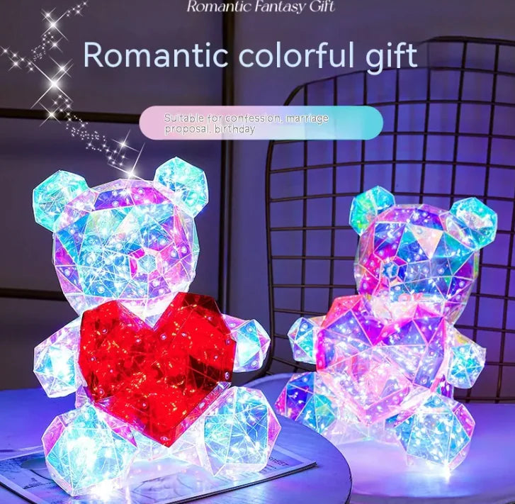 π»: Color Spark Luminous Bear - LED Color-Changing Decorative Light
