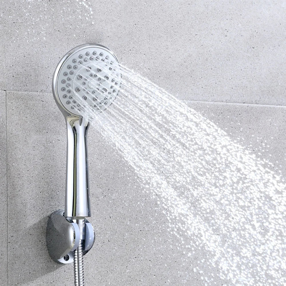 🚿 High Pressure Shower Head - 5 Settings Handheld Spray with 5ft Hose