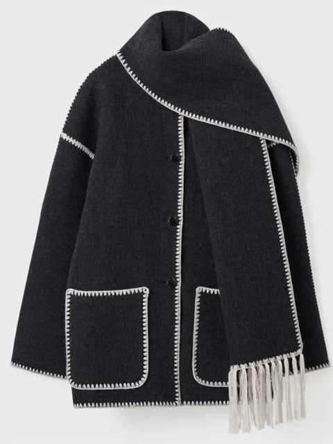 🧥: Women's Plush Thick Winter Coat - Ultimate Cozy Warmth
