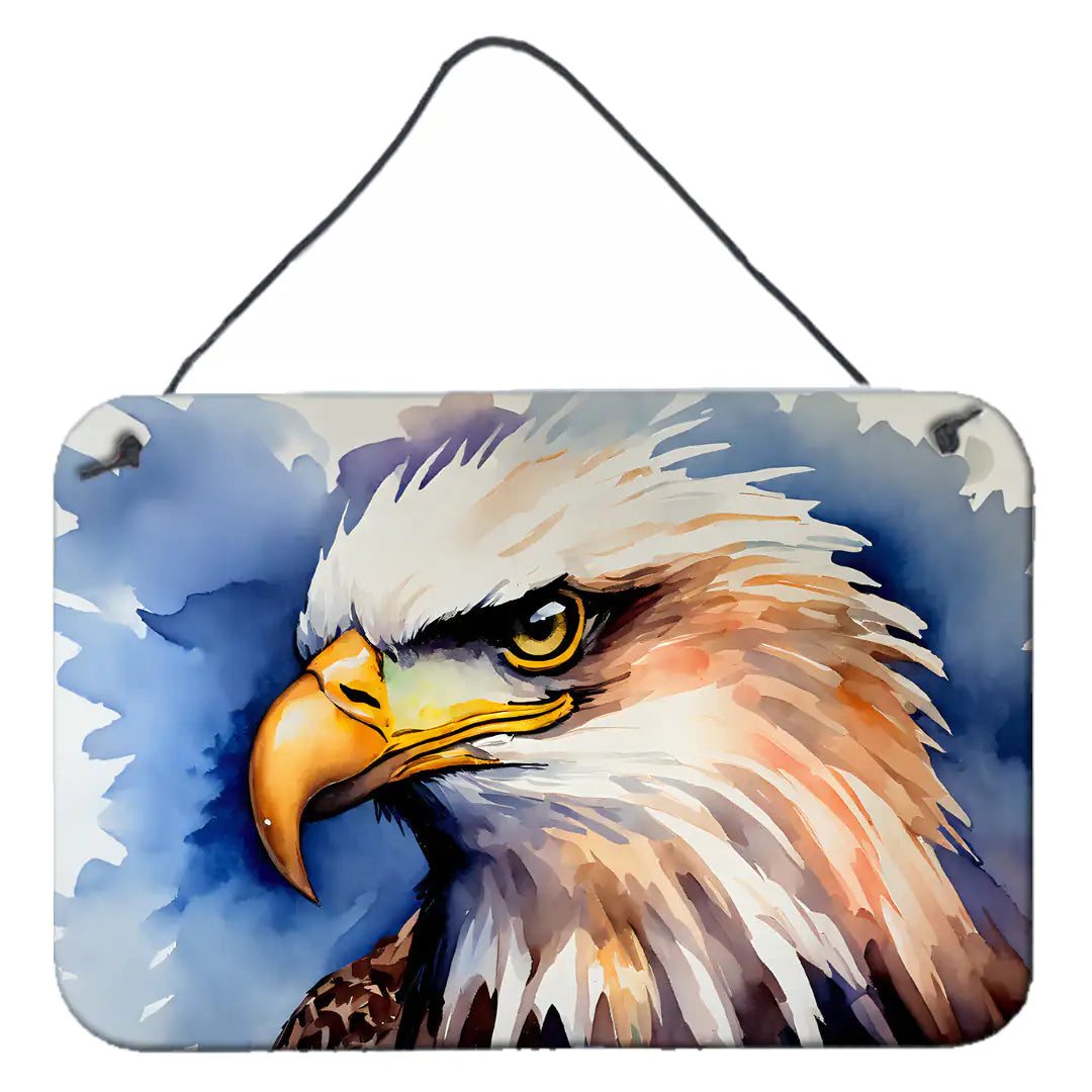 🦅 Eagle Wall or Door Hanging Prints - Patriotic Aluminum Art Decor