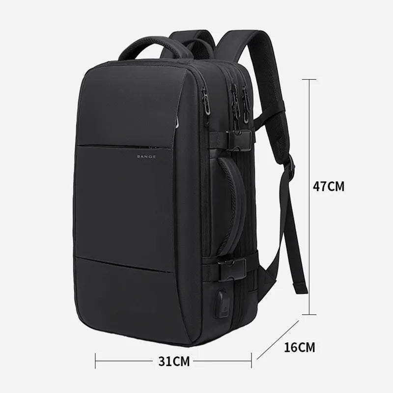 π: Foldable Waterproof Travel Backpack - Ultra-Portable Men's Adventure Pack
