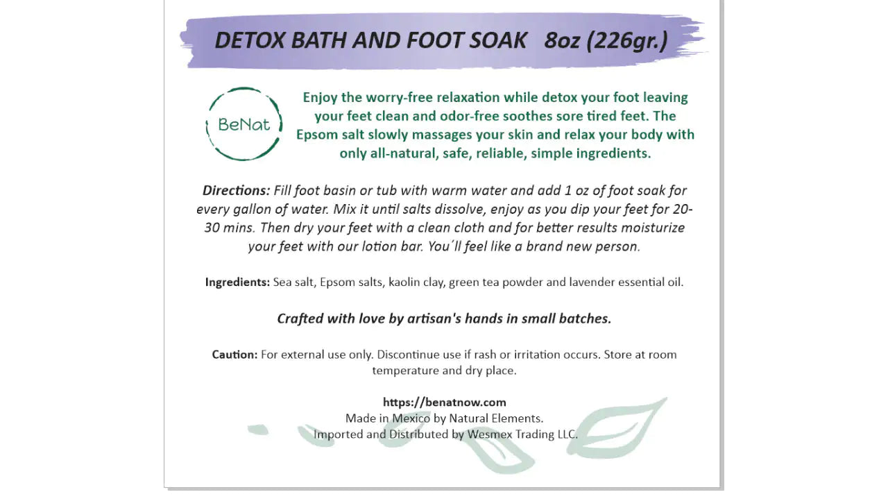 π Bath and Foot Soak - Relaxing Therapeutic Wellness Treatment