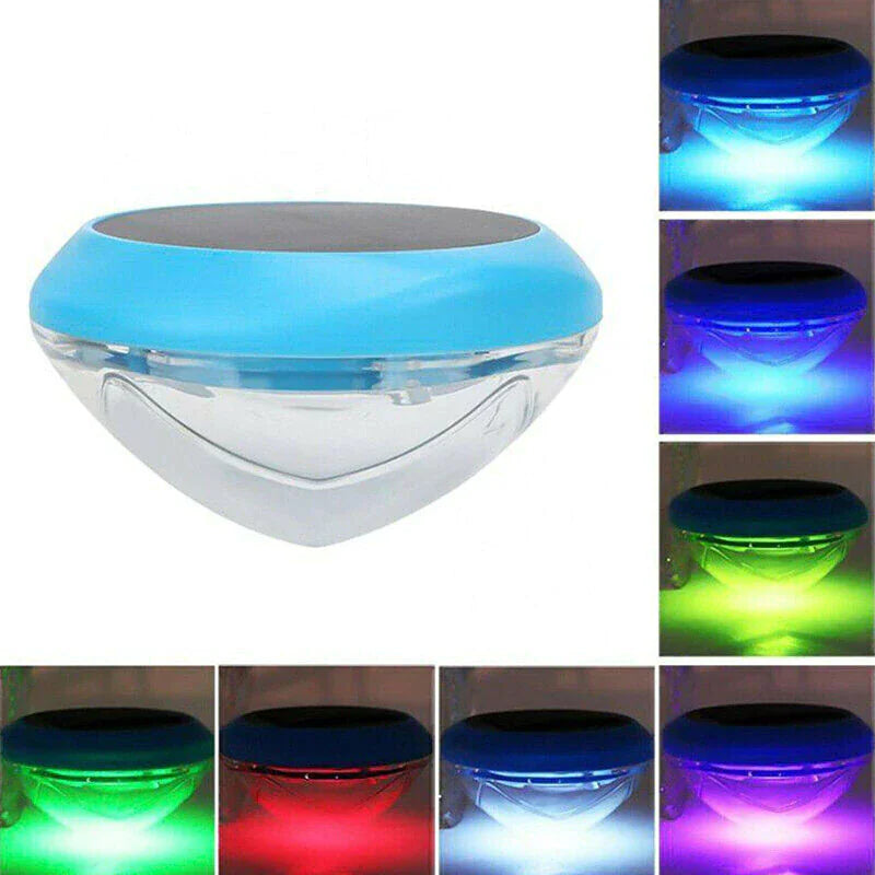 π Solar LED RGB Floating Pool Lights - Waterproof Garden Pond Lamps