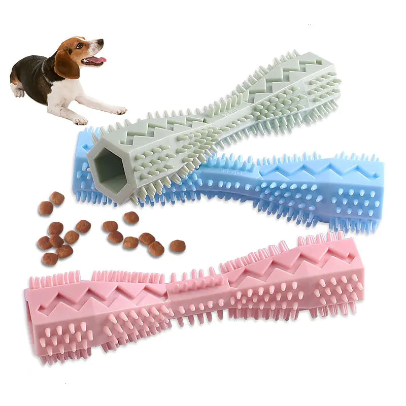 🦷: Pet Molar Teeth Cleaner Hexagonal Toy - Advanced Dental Care Design