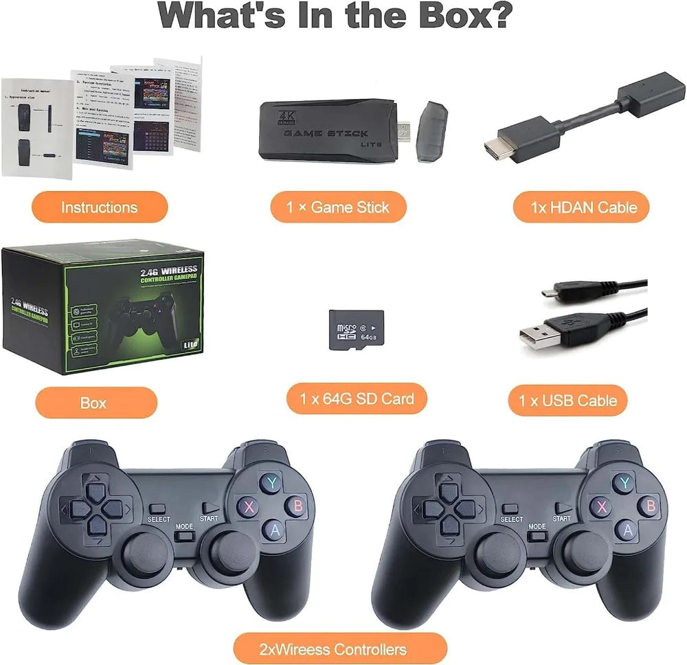 🎮: M8 Portable Mini Retro Gamepad