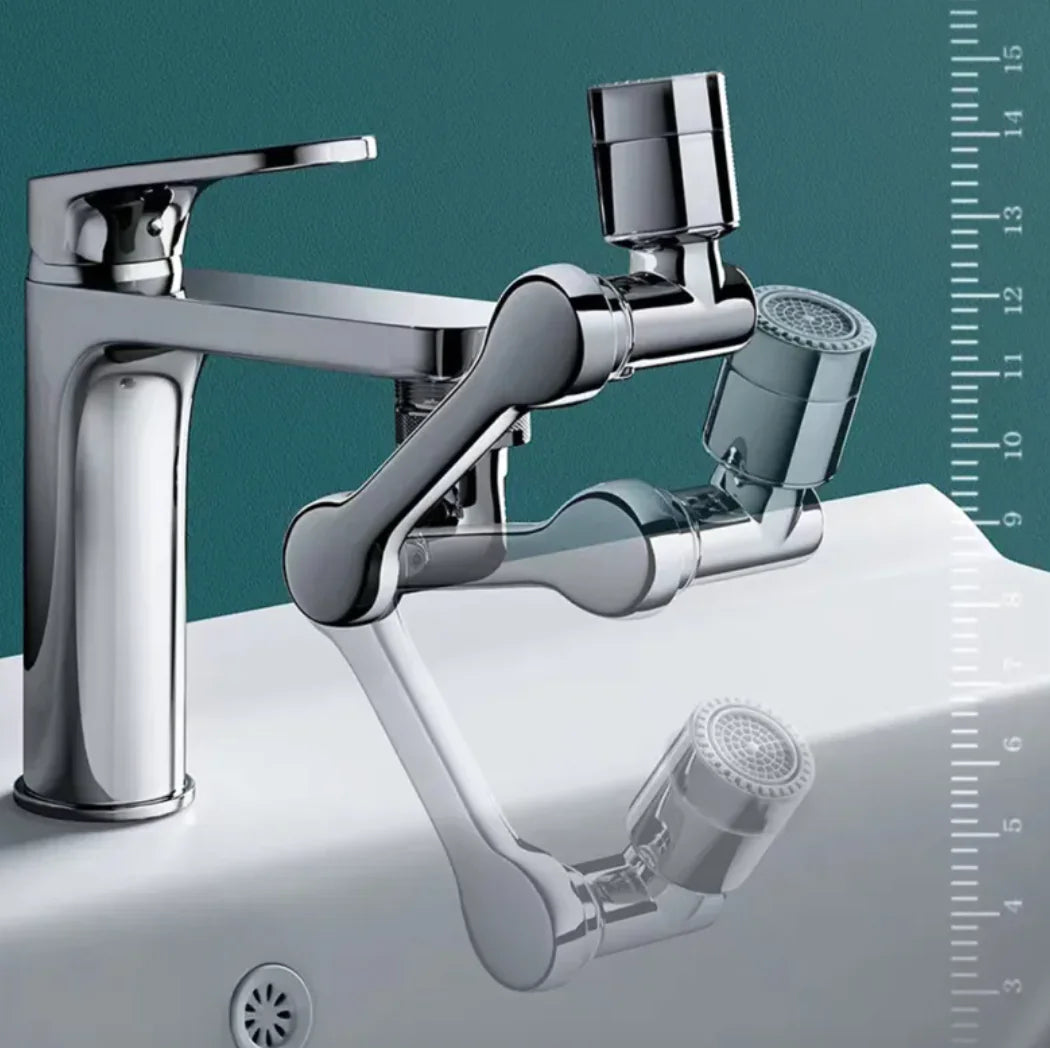 🚰 Universal 1080° Rotating Faucet Extender - Multi-Functional Water Attachment