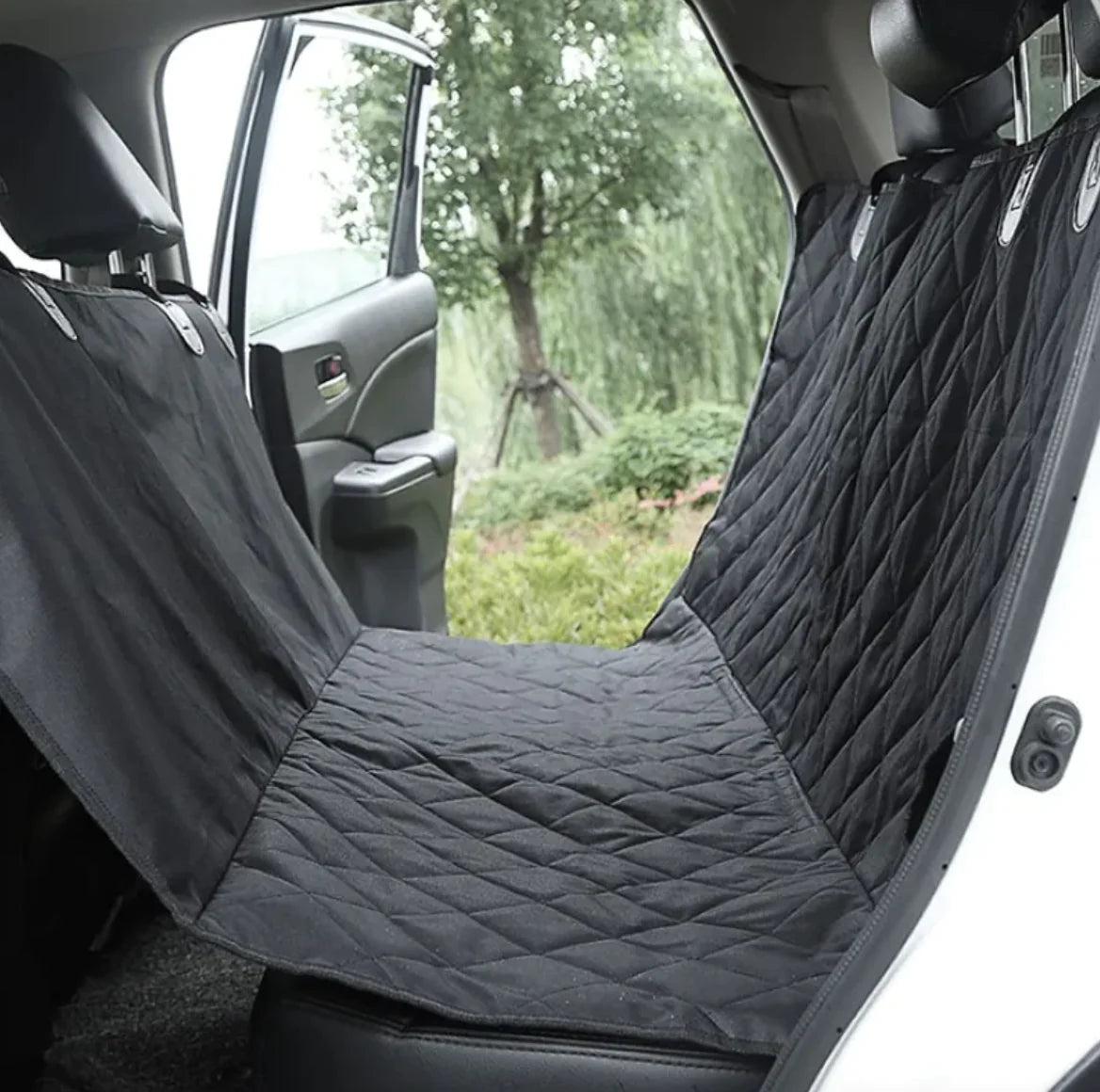 🚗: Pet Travel Rear Seat Cushion with Dog Toilet