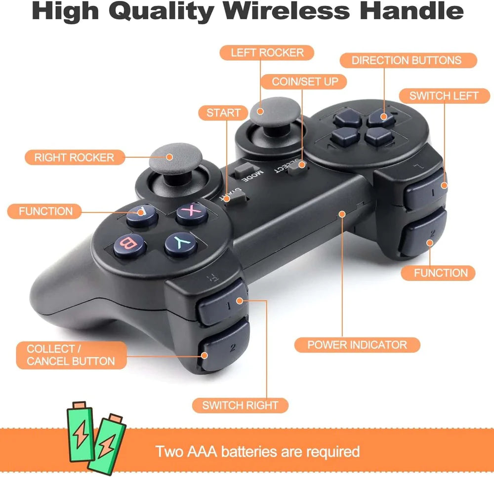 🎮: M8 Portable Mini Retro Gamepad