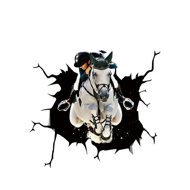 🐴: Horse Car Window Sticker - Show Your Equestrian Pride