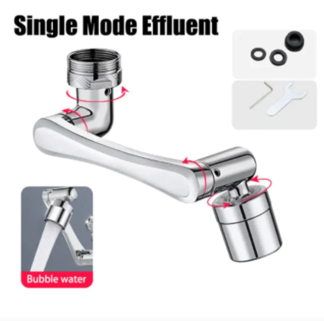 🚰 Universal 1080° Rotating Faucet Extender - Multi-Functional Water Attachment