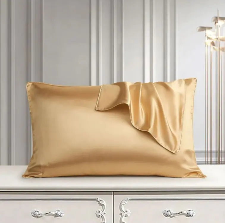🌟: Pure Silk Pillowcase - Natural Beauty Sleep Enhancement