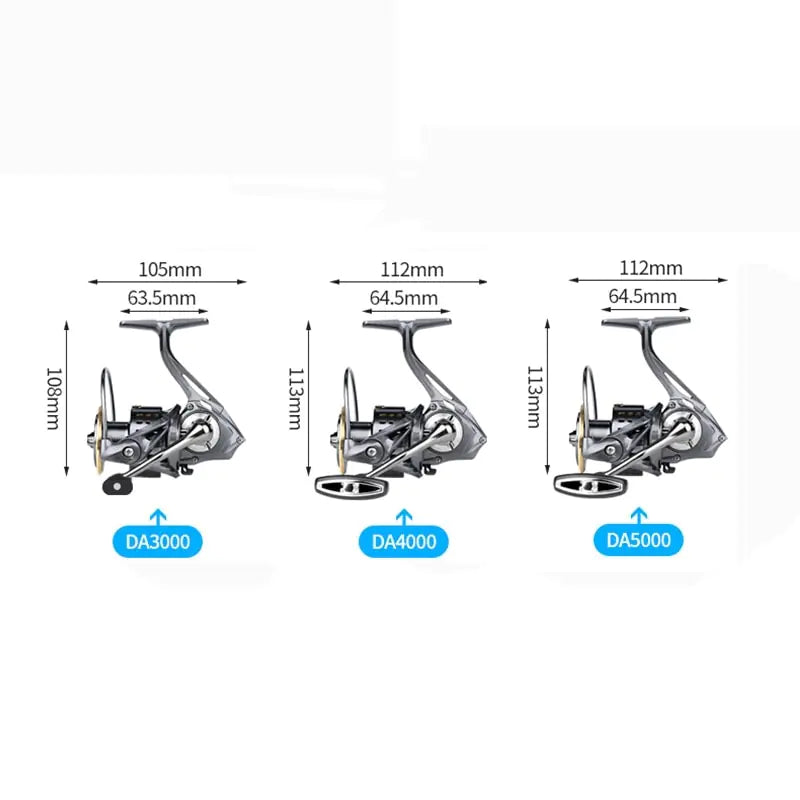 π£ Spinning Fishing Reel - High-Speed Precision Casting Reel