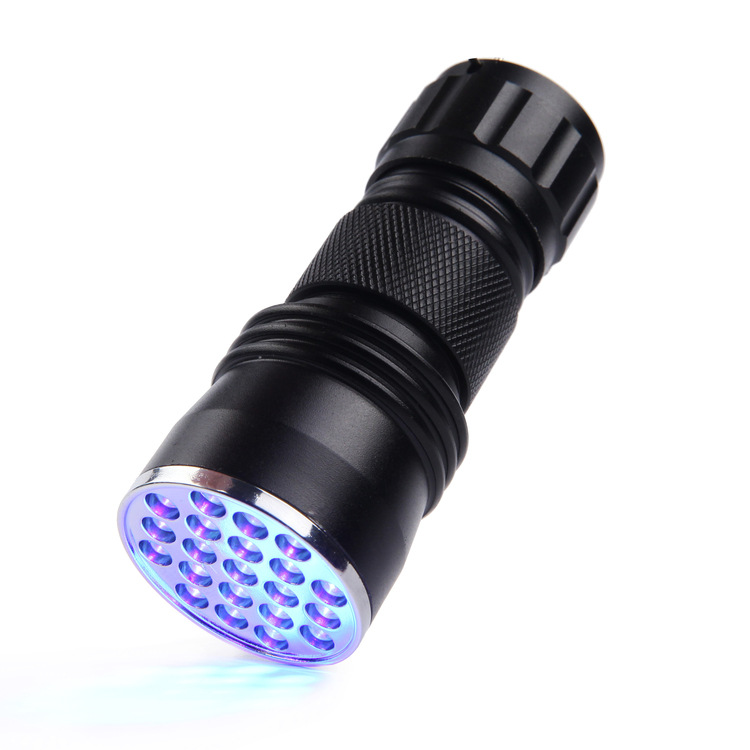 21LED UV Flashlight for Currency Detection