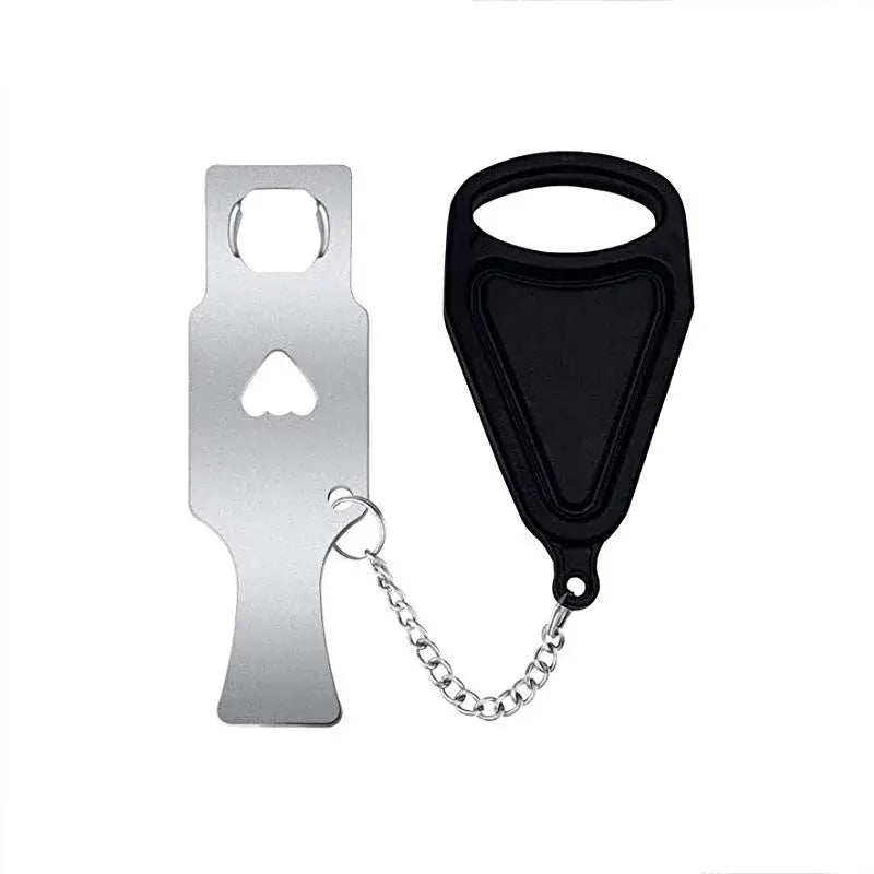 π Portable Metal Door Lock - Anti-Theft Security Device