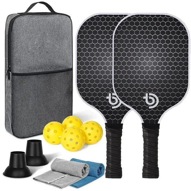 π: Pickleball Paddles Carbon Fiber Surface - Professional Performance Equipment