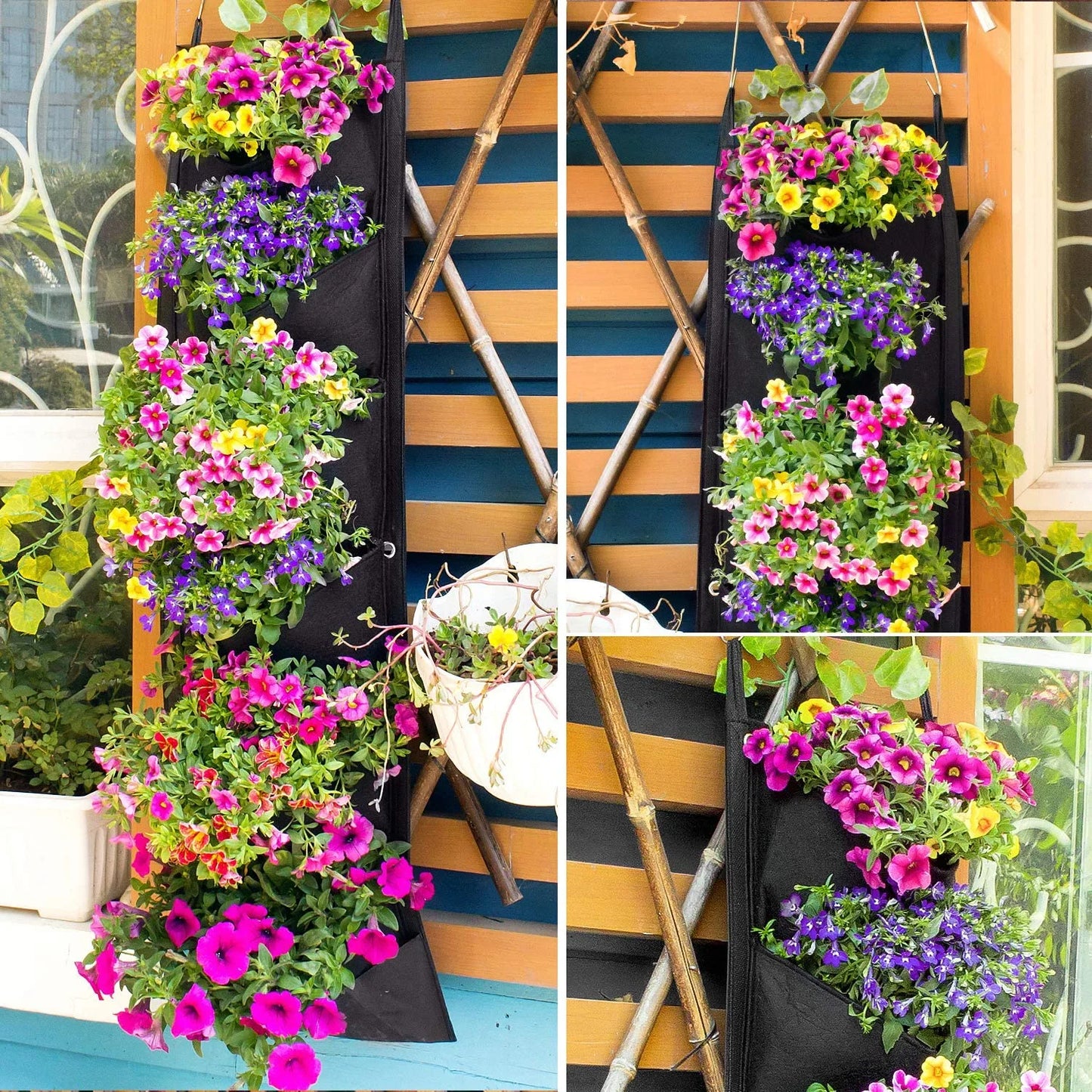 π± Vertical Hanging Garden Flower Pots