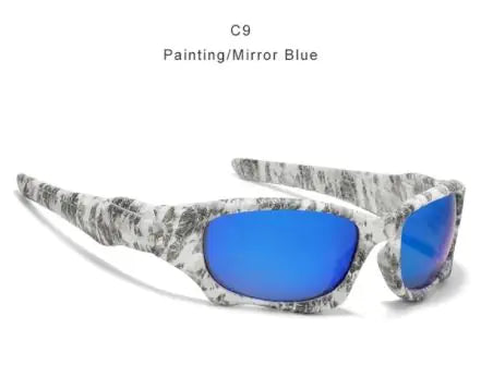 🏃: Classic Sport Sunglasses Unisex - Retro Multi-Color TAC Lenses
