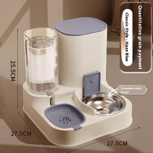 🐾: Automatic Pet Feeder with Water Dispenser - Smart Pet Care System