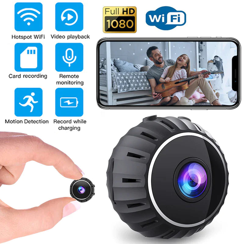 πΆ Mini Hidden Spy Nanny Camera - Wireless WiFi Home Security HD 1080P DVR