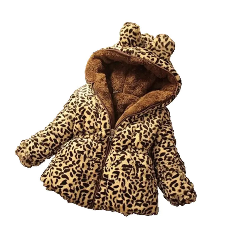 🧥: Children's Cozy Winter Coat with Lamb Wool Lining