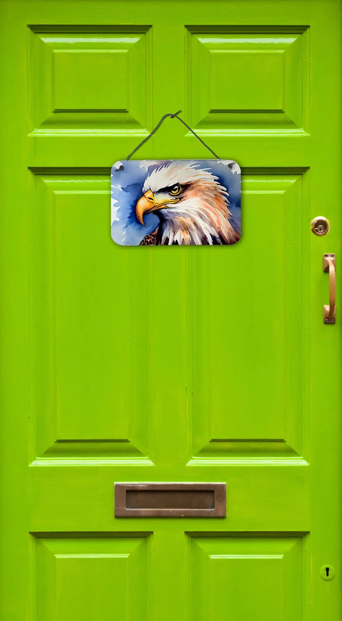 🦅 Eagle Wall or Door Hanging Prints - Patriotic Aluminum Art Decor