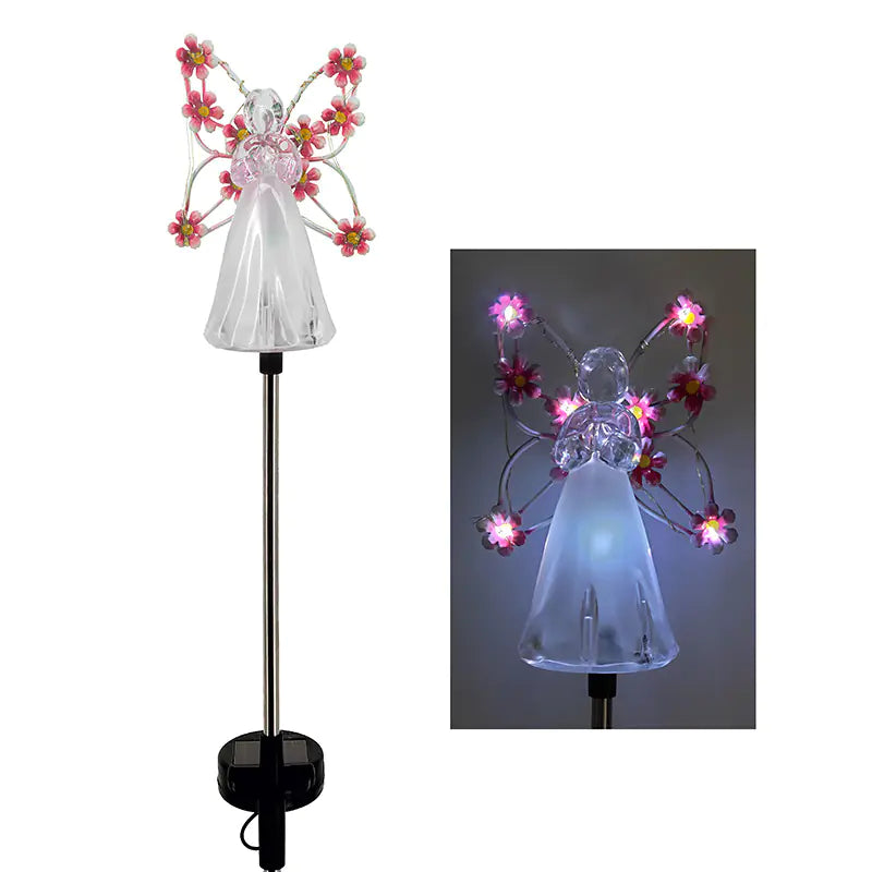 ๐ผ Solar Angel Garden Lights - LED Outdoor Memorial & Decorative Lighting