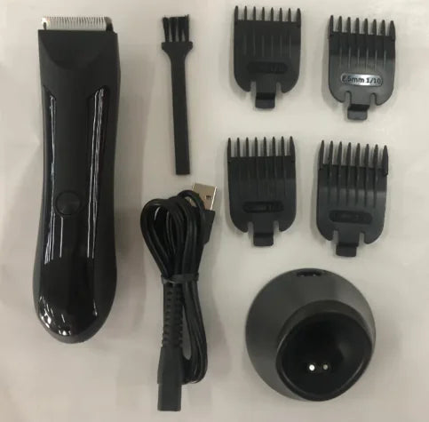 πͺ Trimmer Shaver Washable Body Hair Clipper with LCD Display - Multi-Purpose Grooming Tool