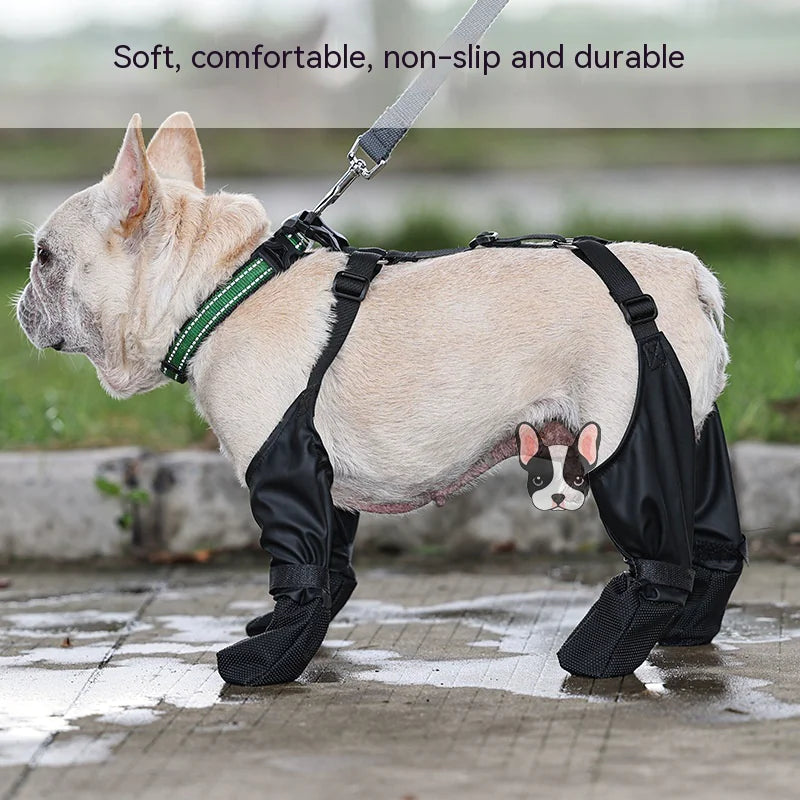 🥾: Waterproof Adjustable Dog Boots - All-Weather Paw Protection