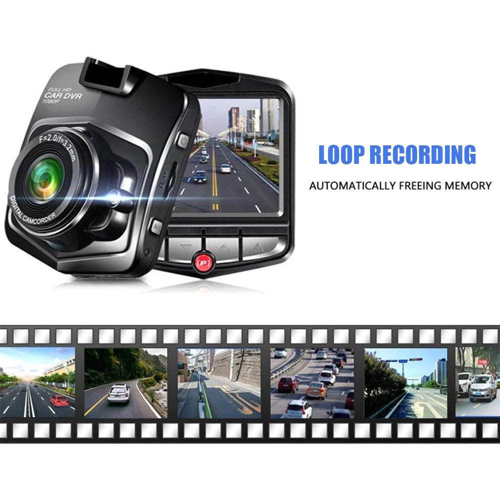 📹: 2.4" Full HD 1080P Dash Cam - Car DVR Front/Rear Camera with Night Vision