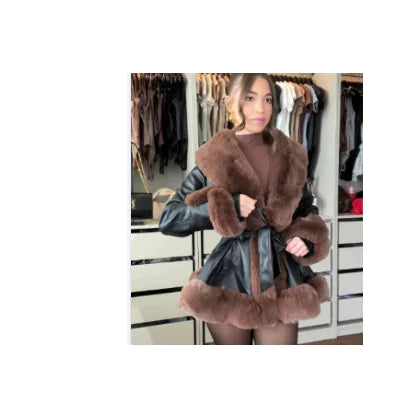 🌬️: Slim Tie-Waist Windbreaker Jacket - Elegant Women's Outerwear
